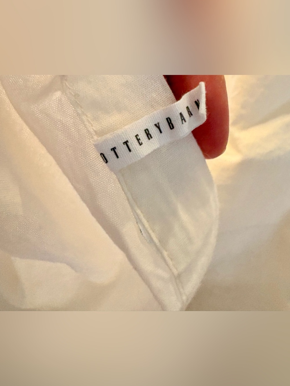 🟢 POTTERY BARN BELGIAN FLAX LINEN CAL KING BEDSKIRT IN COLOR NATURAL 🟢 - Picture 3 of 10